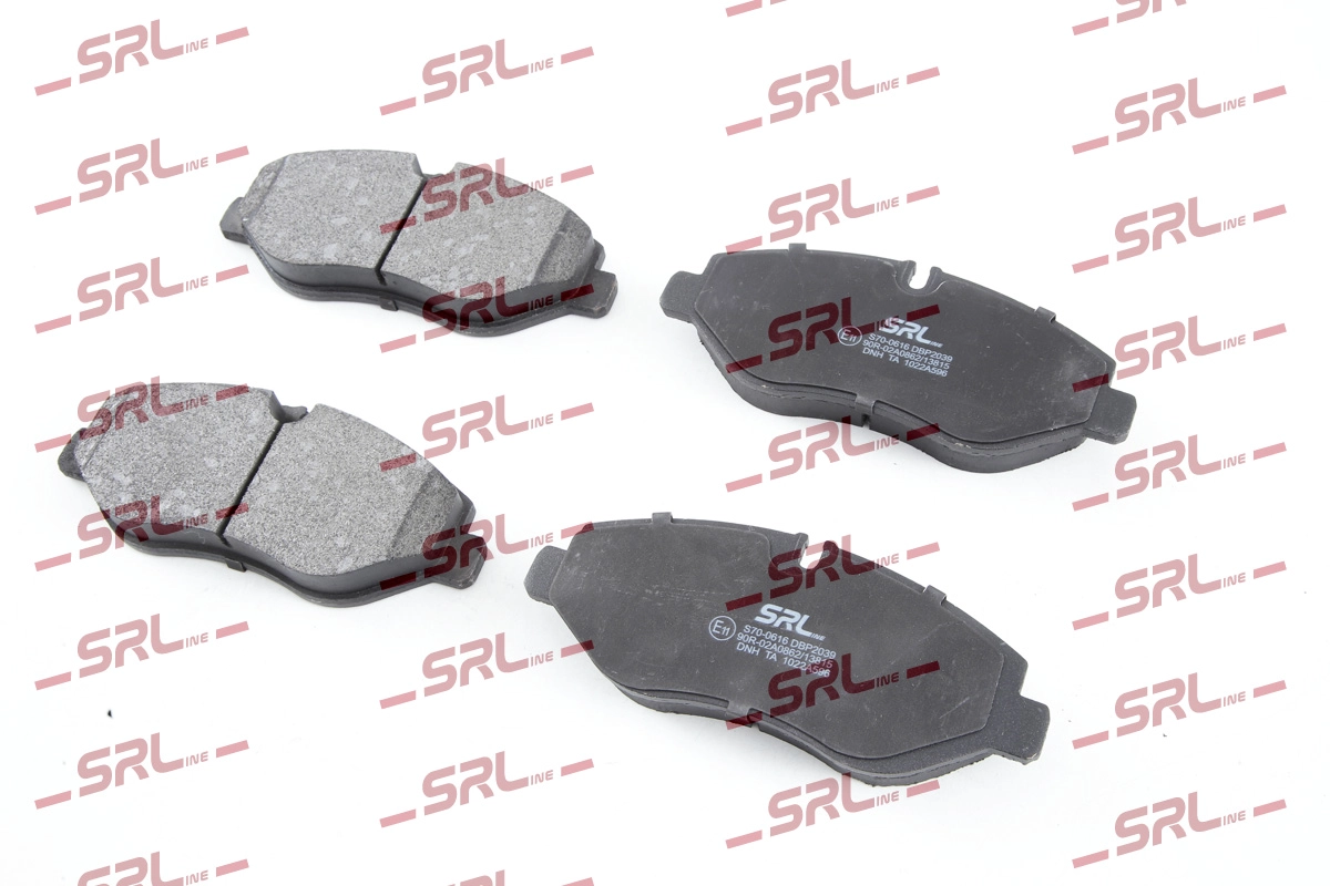 Brake Pad Set, disc brake (S70-0616)