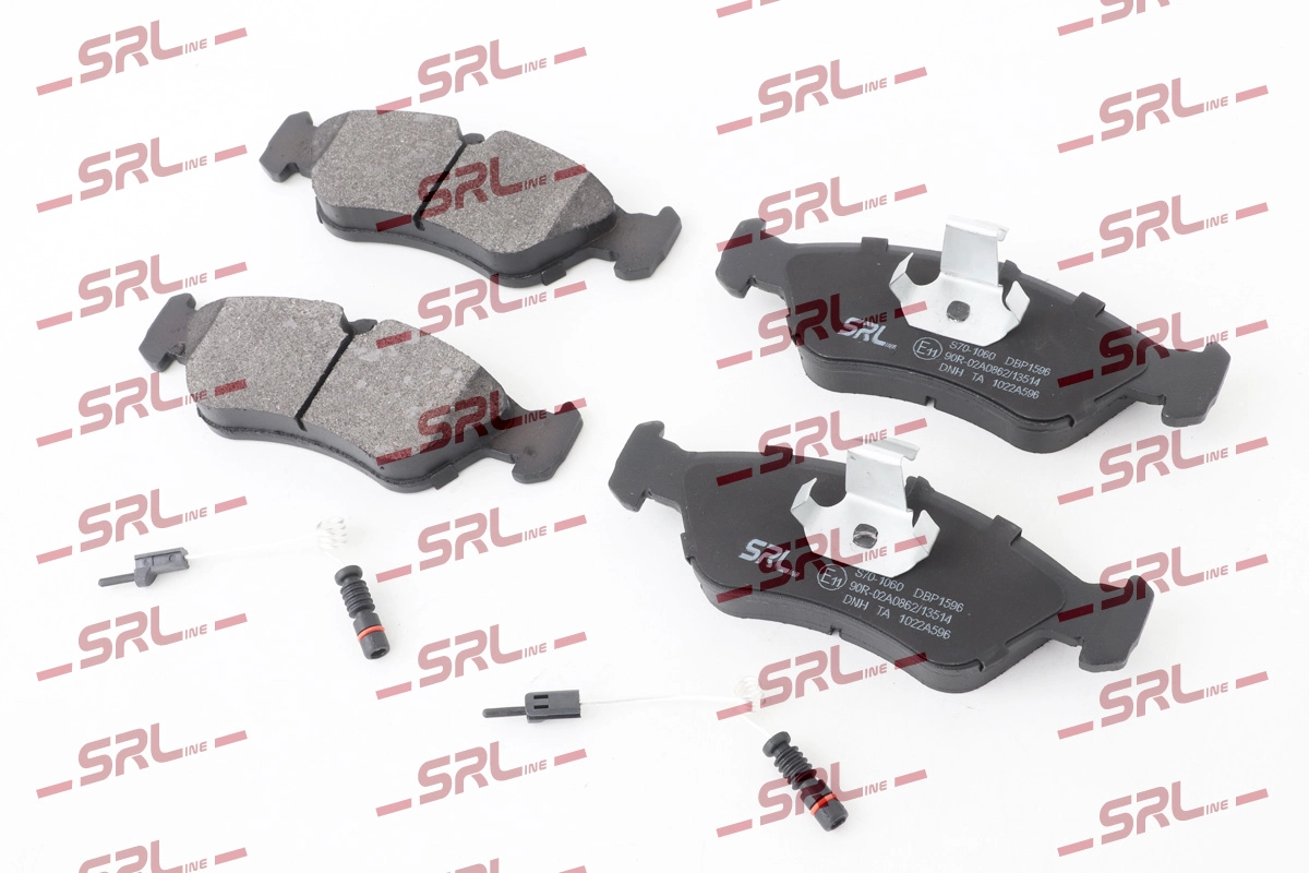 Brake Pad Set, disc brake (S70-1060)