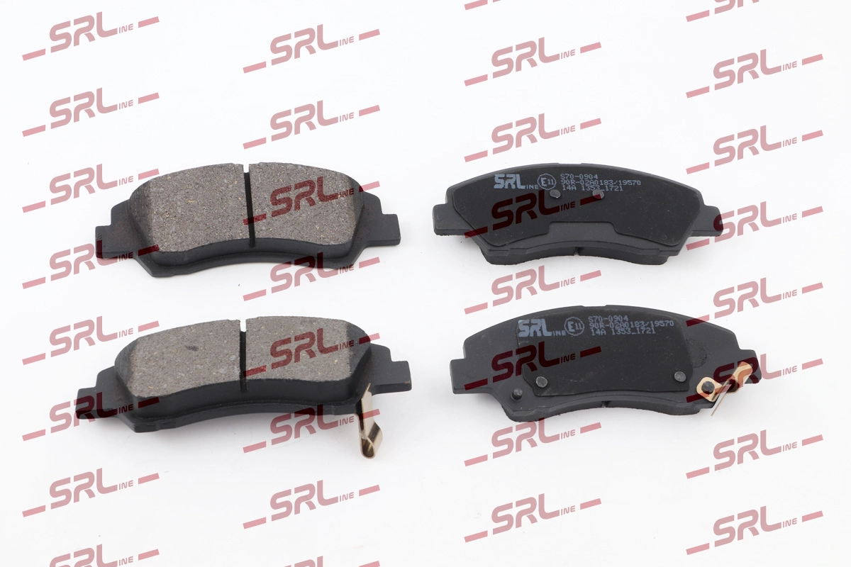 Brake Pad Set, disc brake (S70-0904)