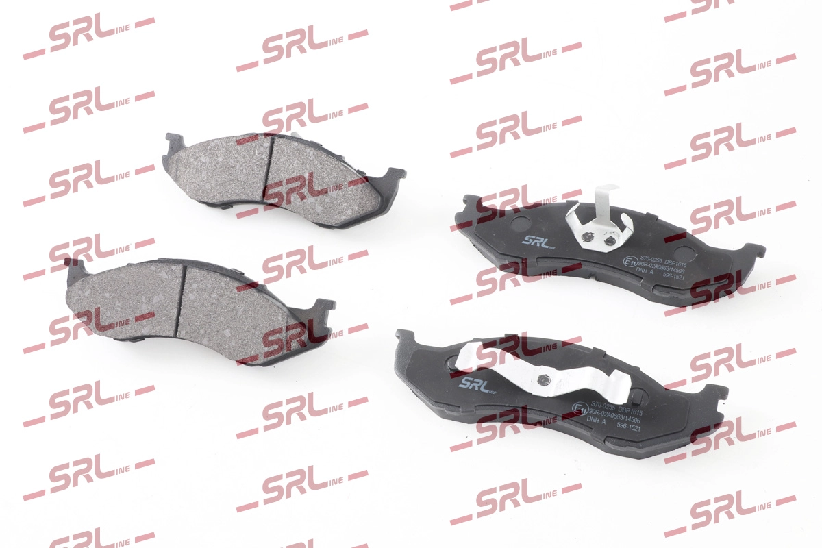 Brake Pad Set, disc brake (S70-0255)