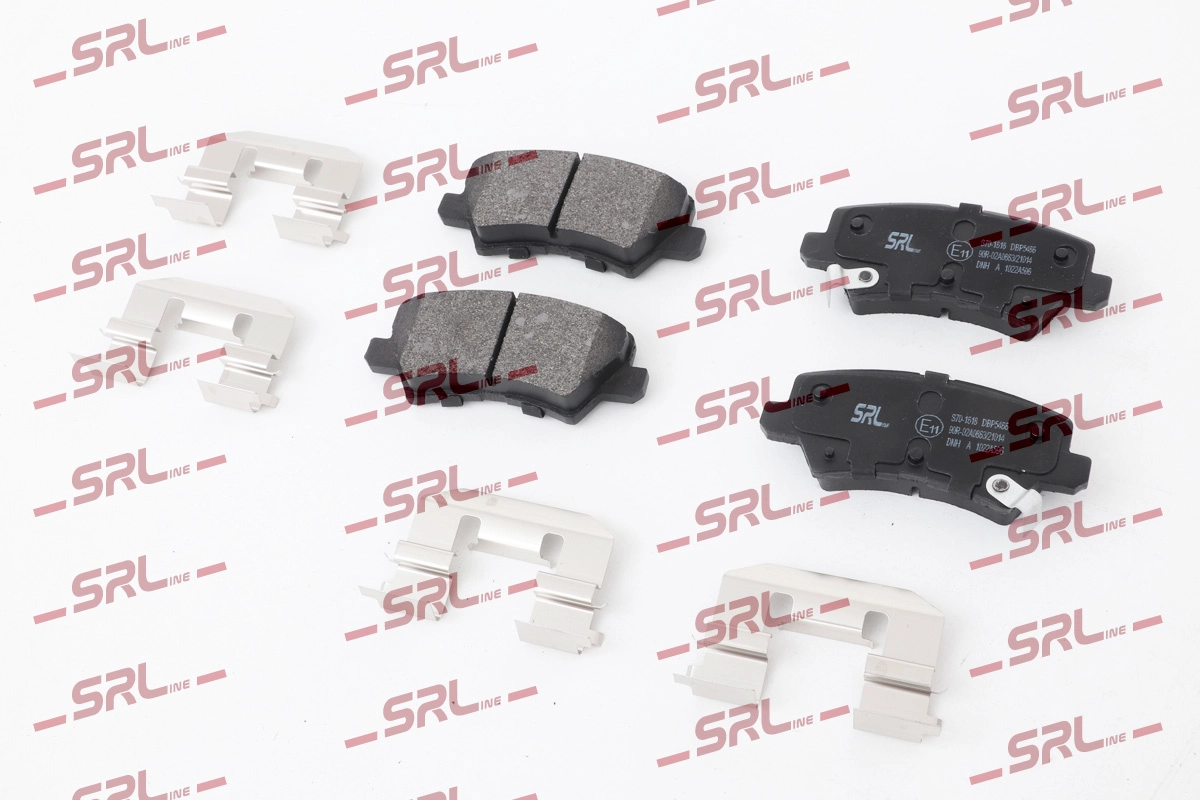 Brake Pad Set, disc brake (S70-1618)