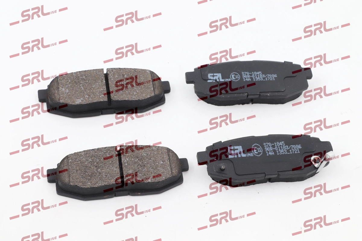 Brake Pad Set, disc brake (S70-1845)