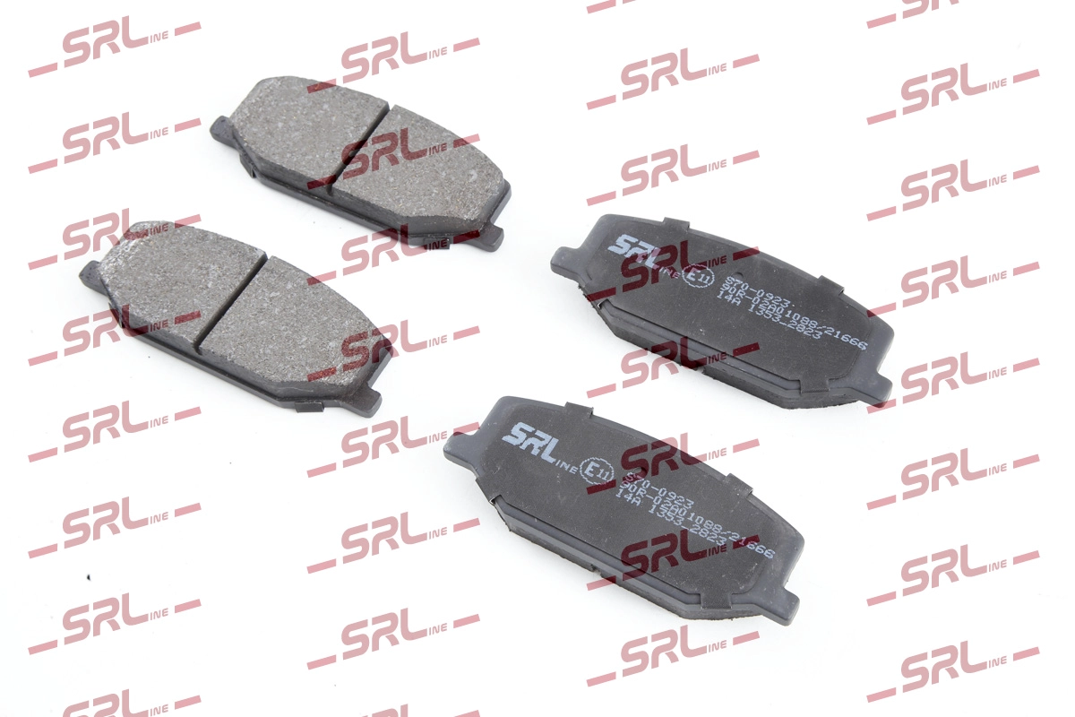 Brake Pad Set, disc brake (S70-0923)