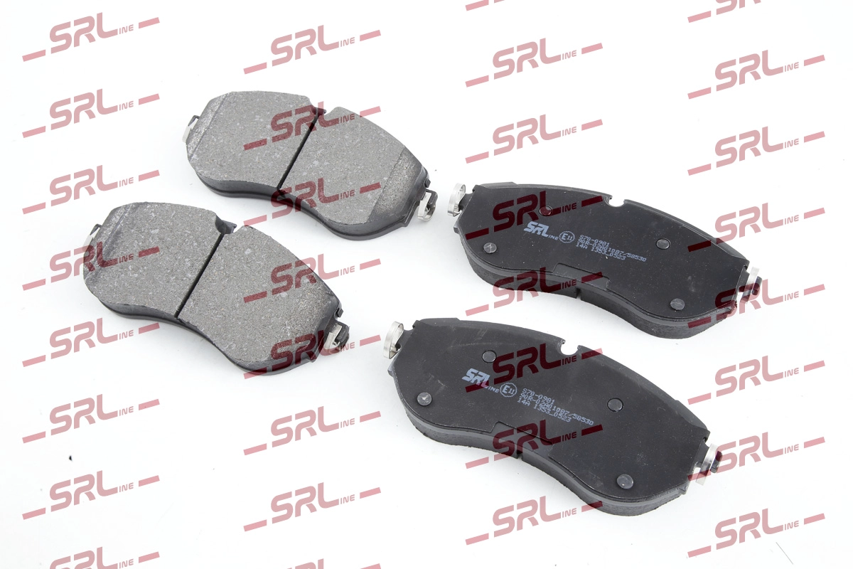 Brake Pad Set, disc brake (S70-0981)