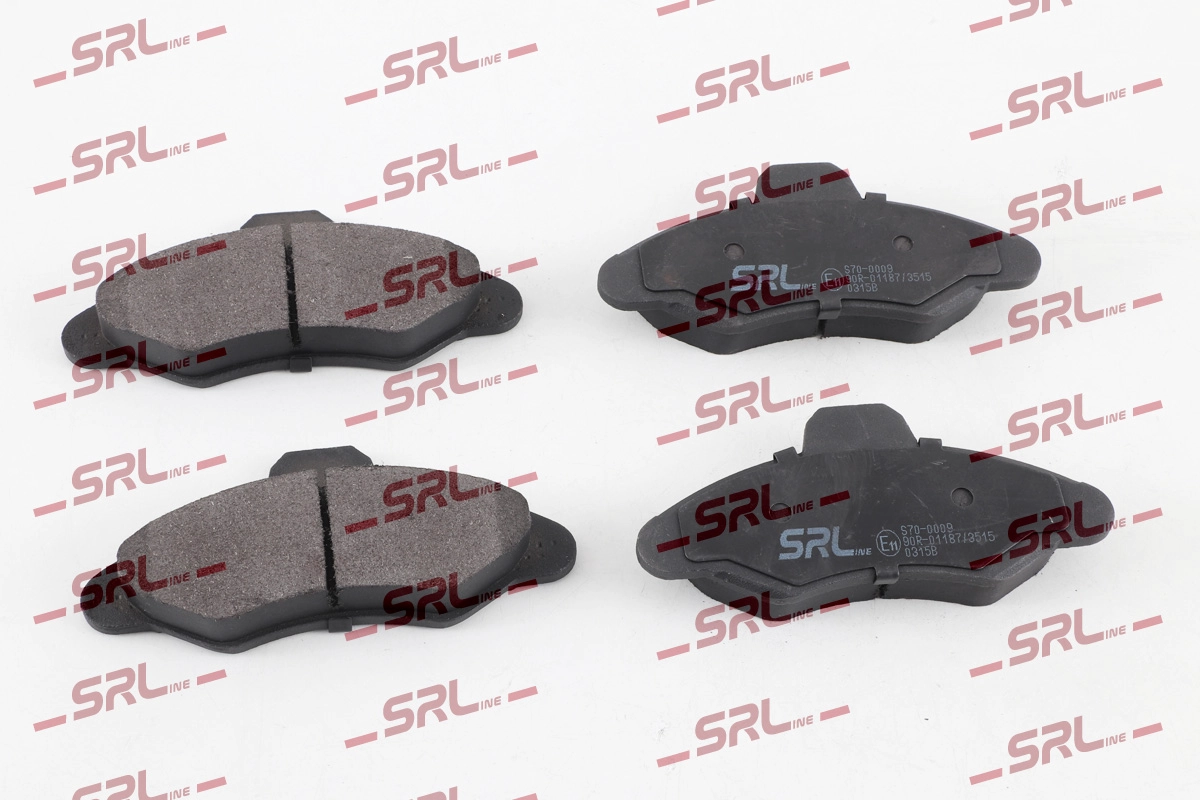 Brake Pad Set, disc brake (S70-0009)