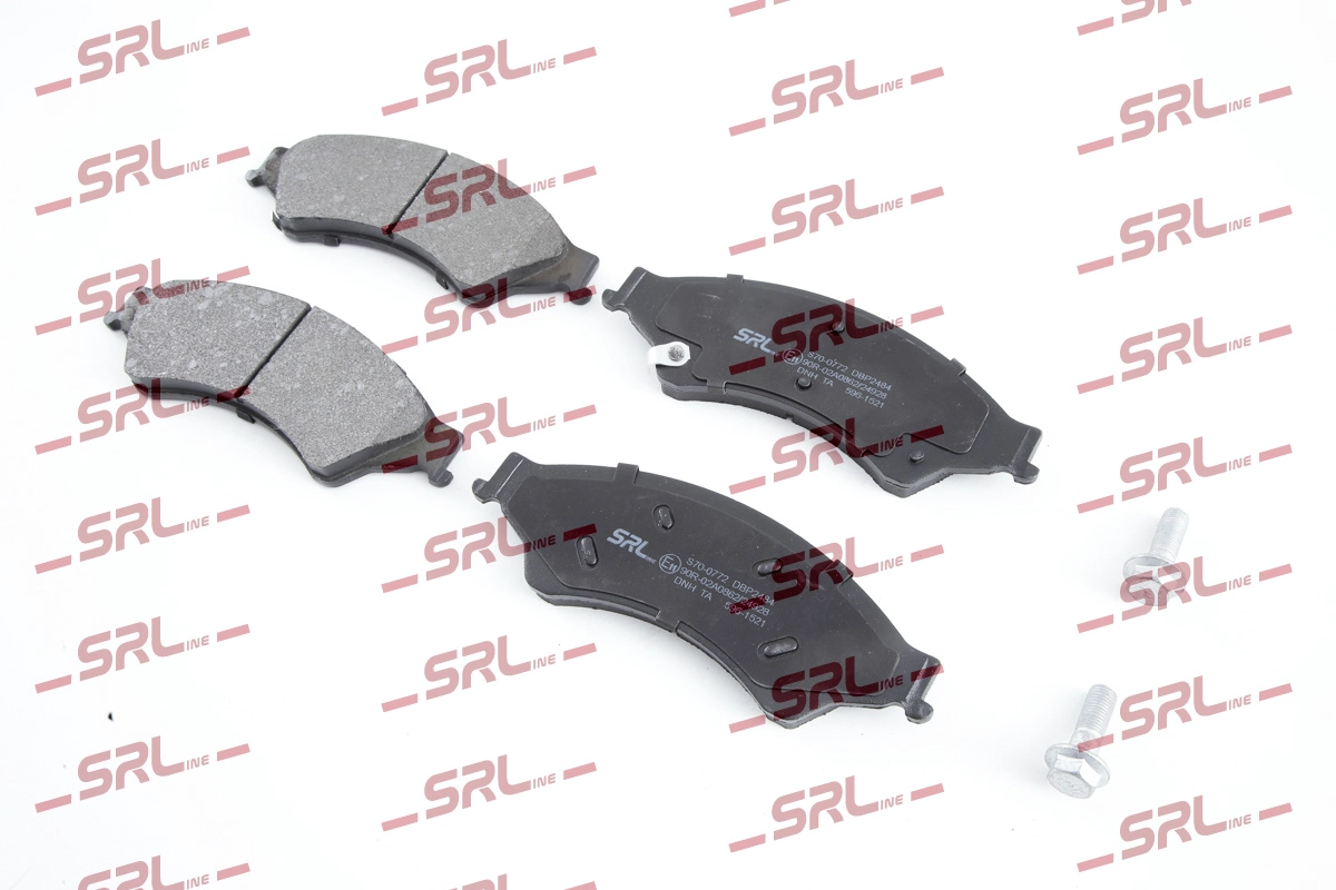 Brake Pad Set, disc brake (S70-0772)