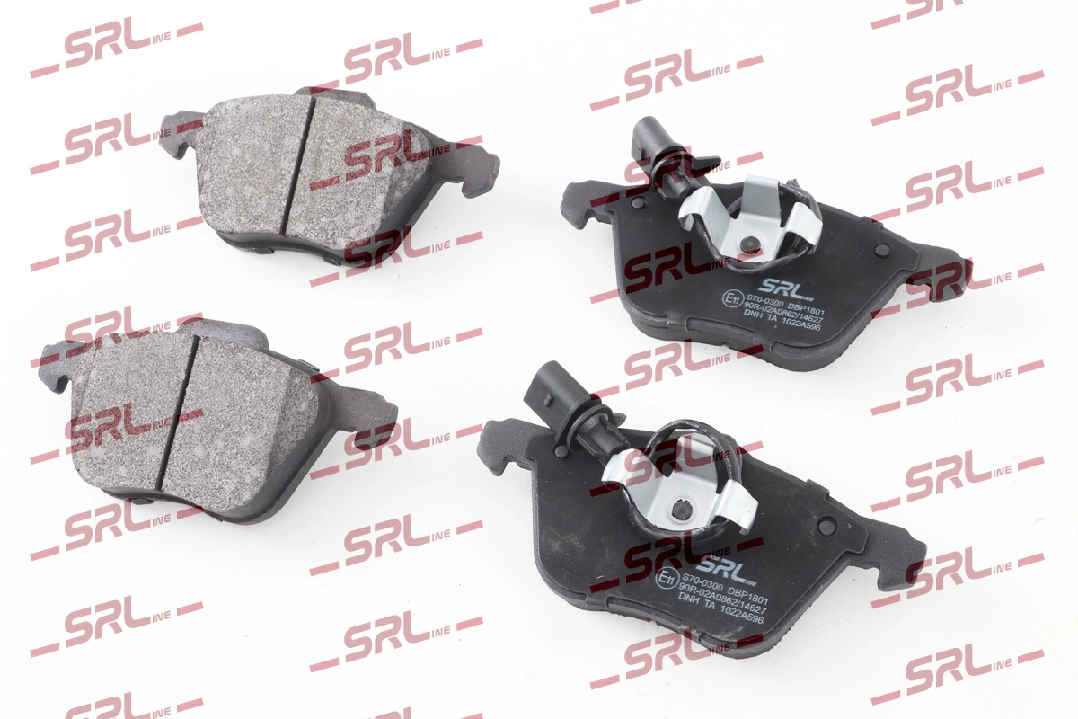 Brake Pad Set, disc brake (S70-0300)