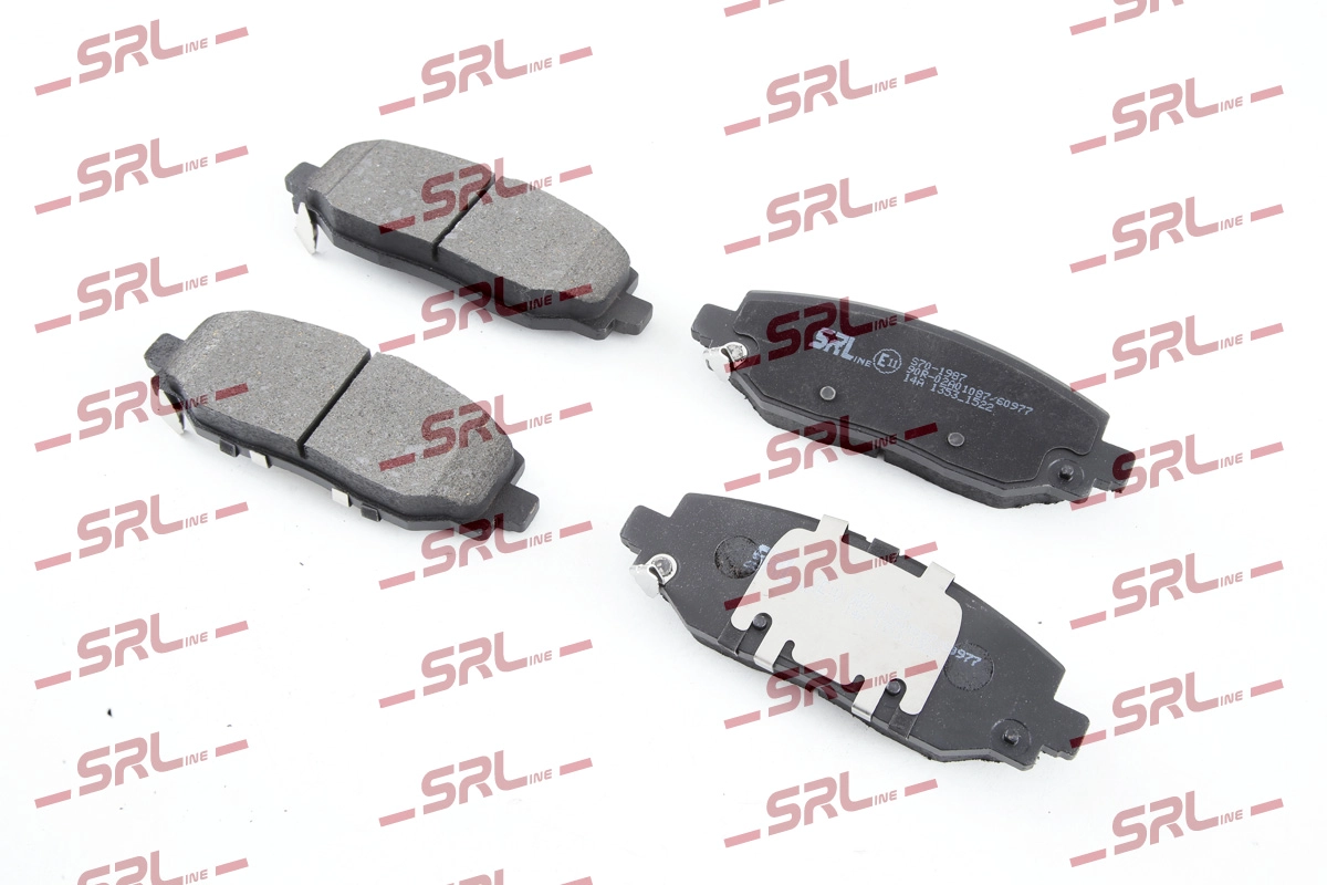 Brake Pad Set, disc brake (S70-1987)