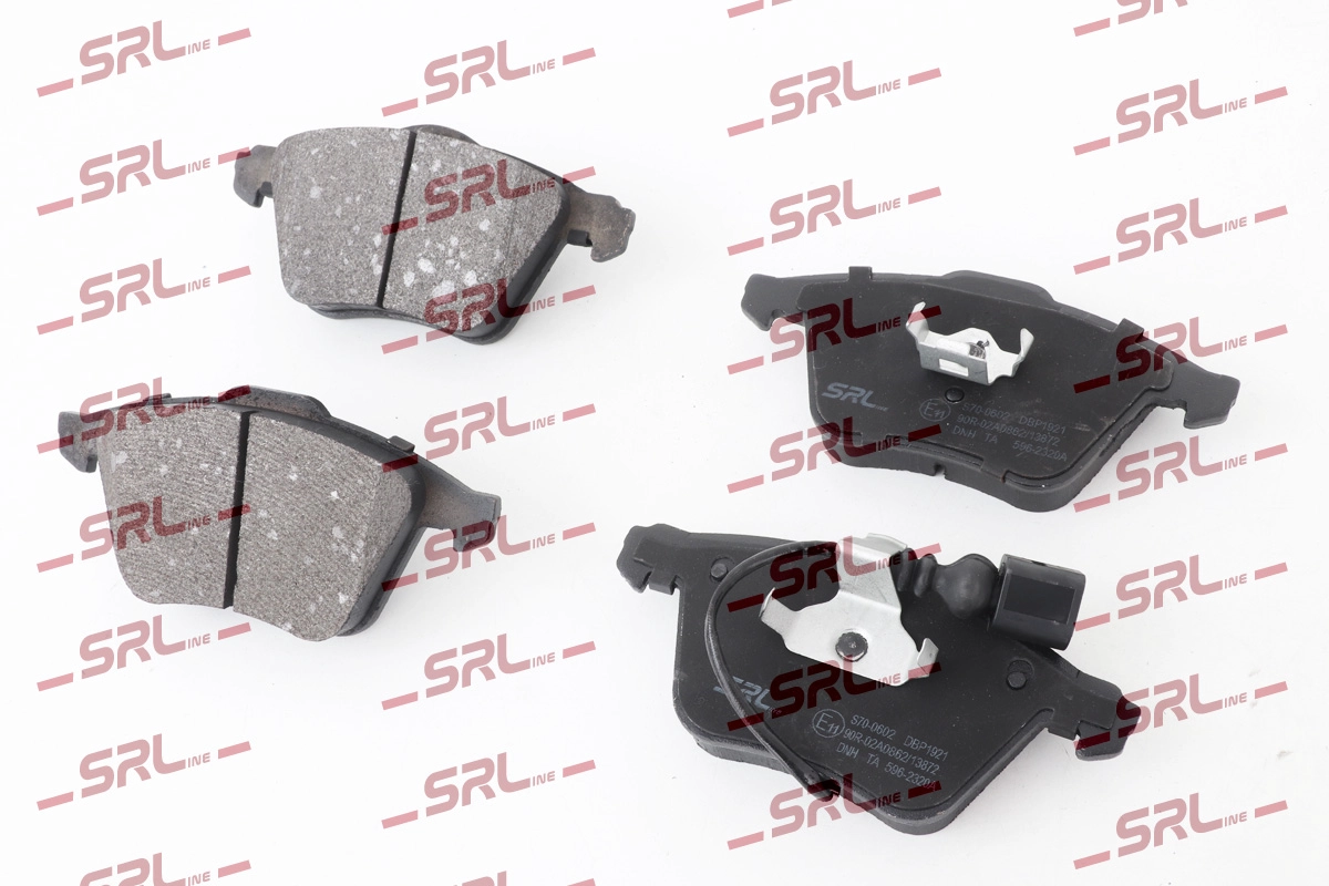 Brake Pad Set, disc brake (S70-0602)