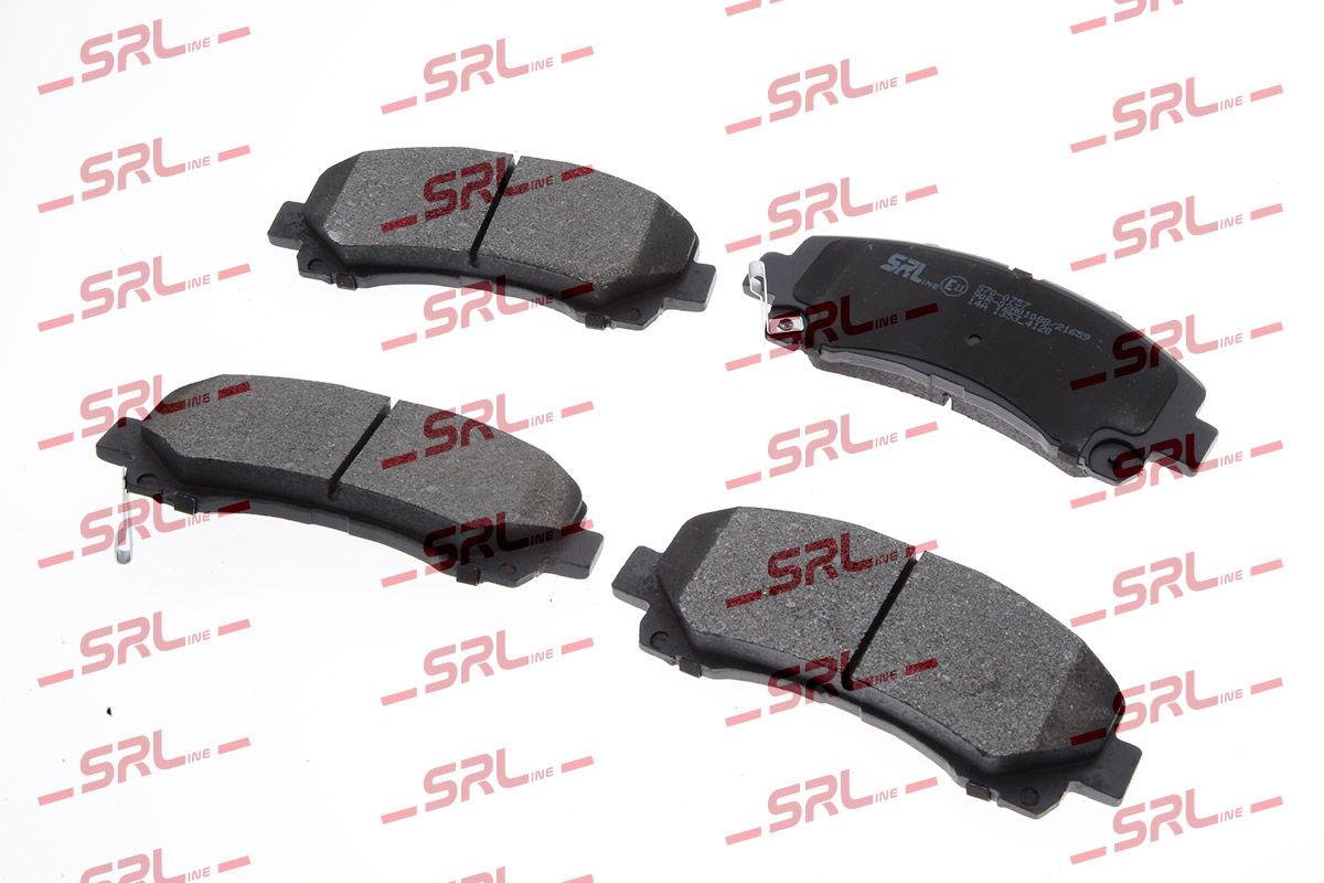 Brake Pad Set, disc brake (S70-0757)