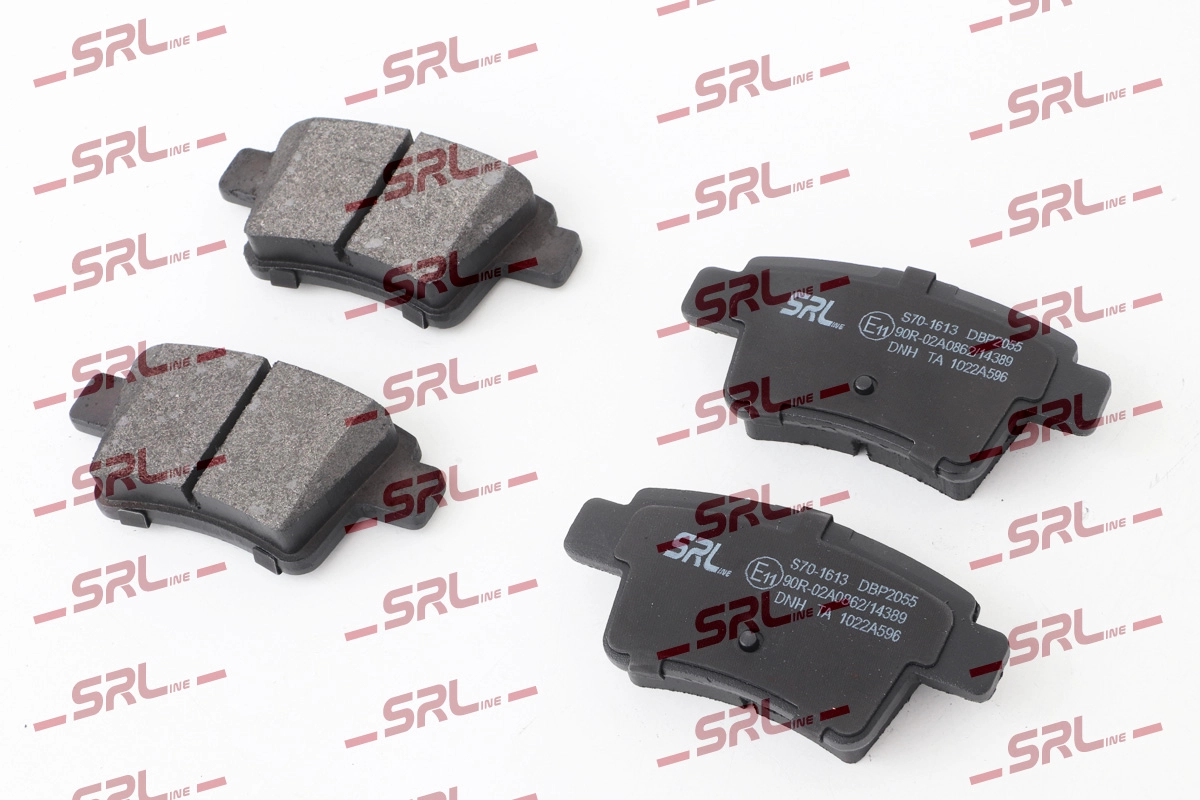 Brake Pad Set, disc brake (S70-1613)
