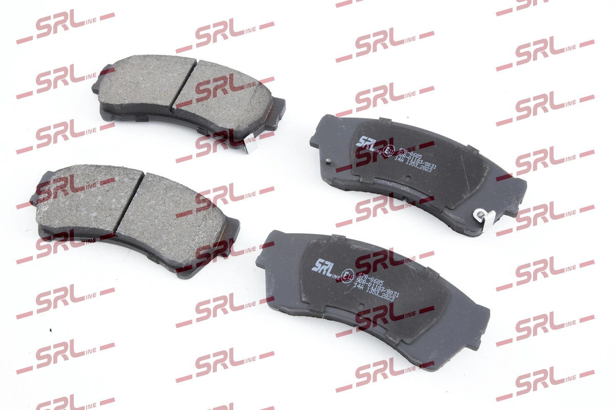 Brake Pad Set, disc brake (S70-0685)