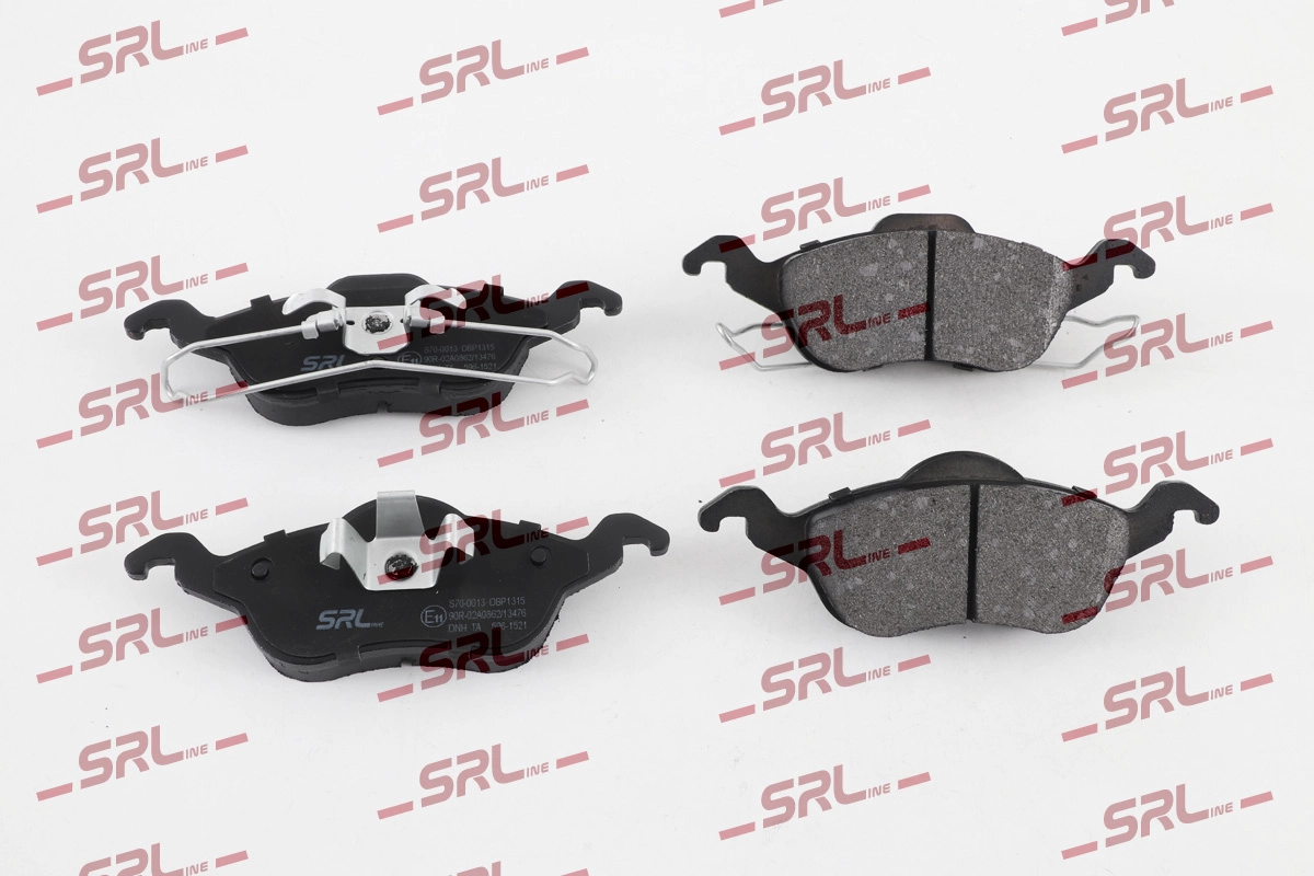 Brake Pad Set, disc brake (S70-0013)