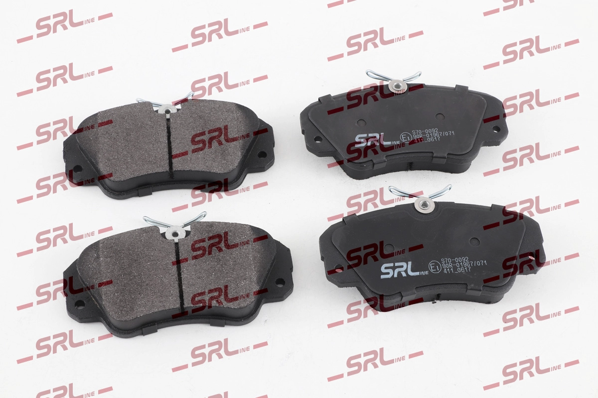 Brake Pad Set, disc brake (S70-0092)
