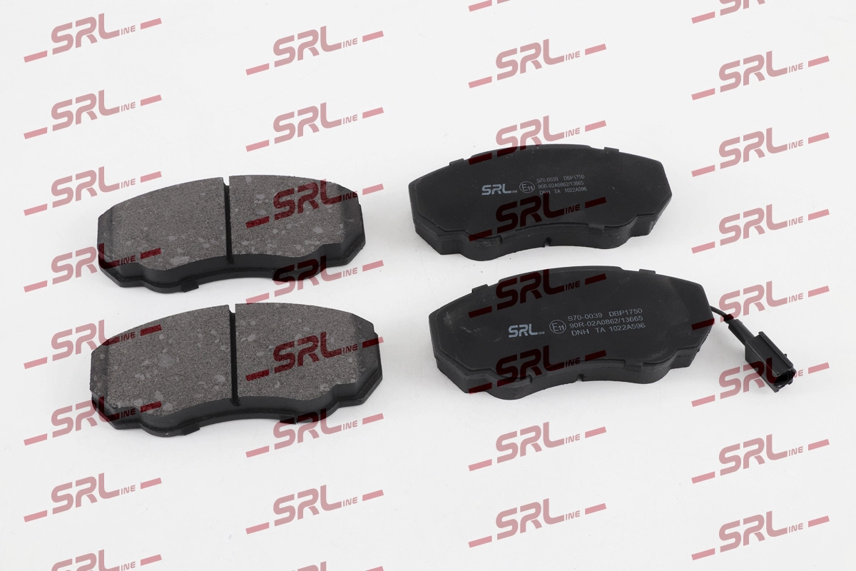 Brake Pad Set, disc brake (S70-0039)