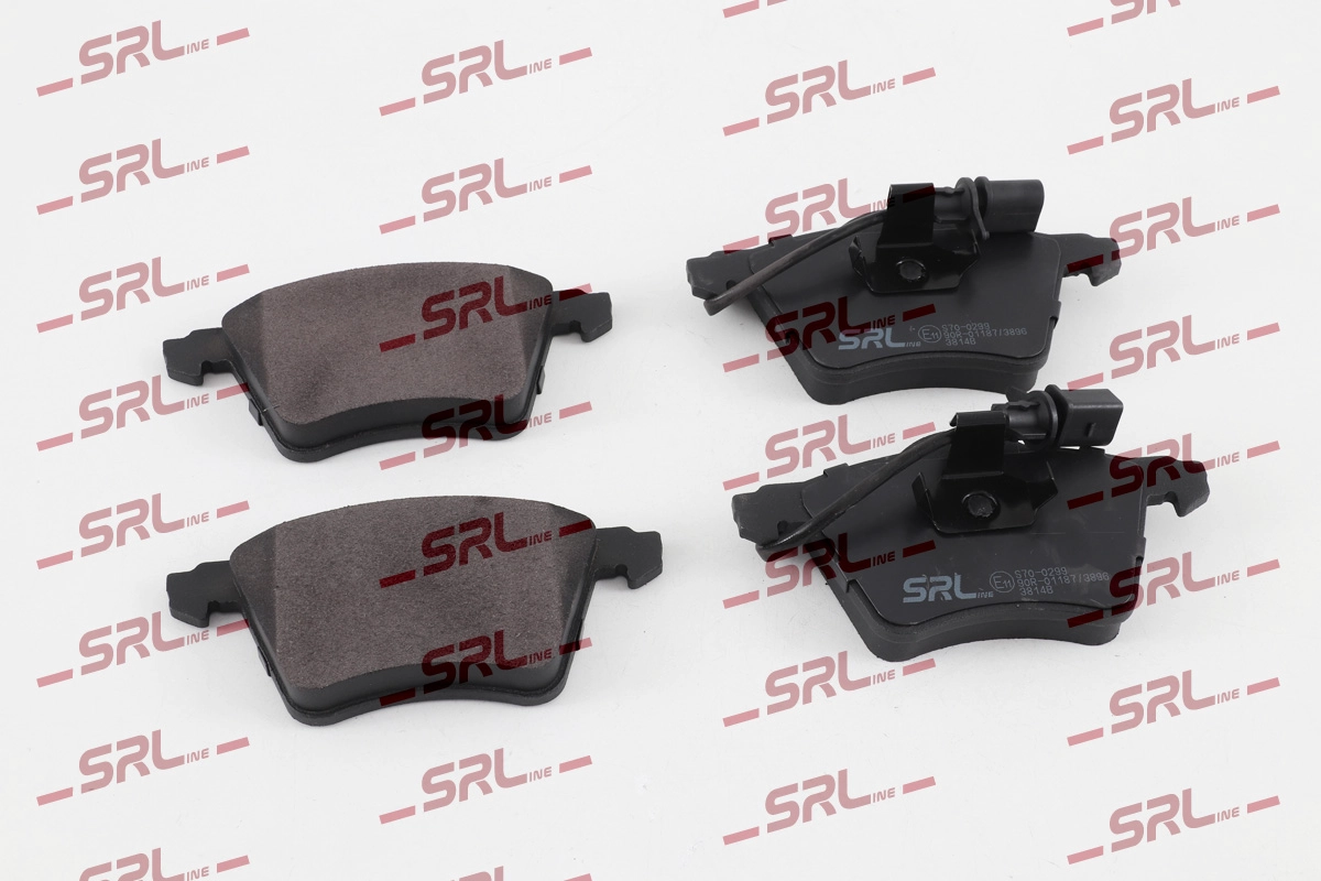 Brake Pad Set, disc brake (S70-0299)