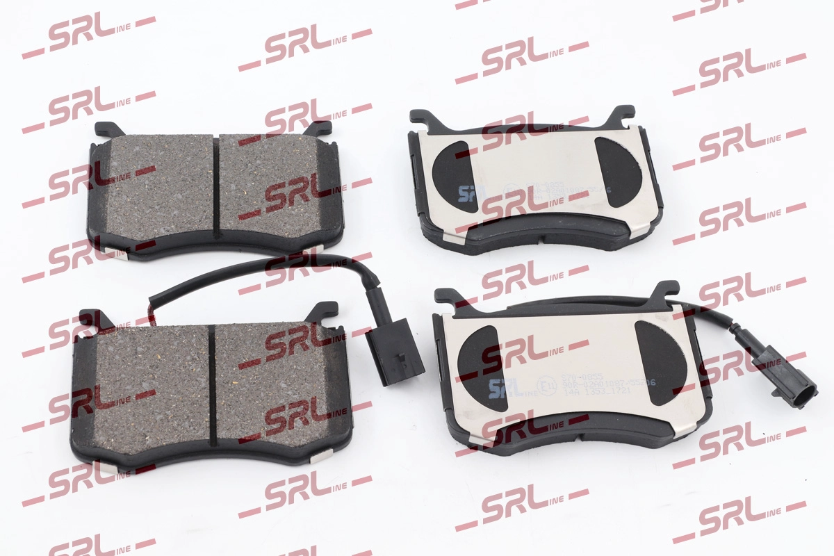 Brake Pad Set, disc brake (S70-0855)