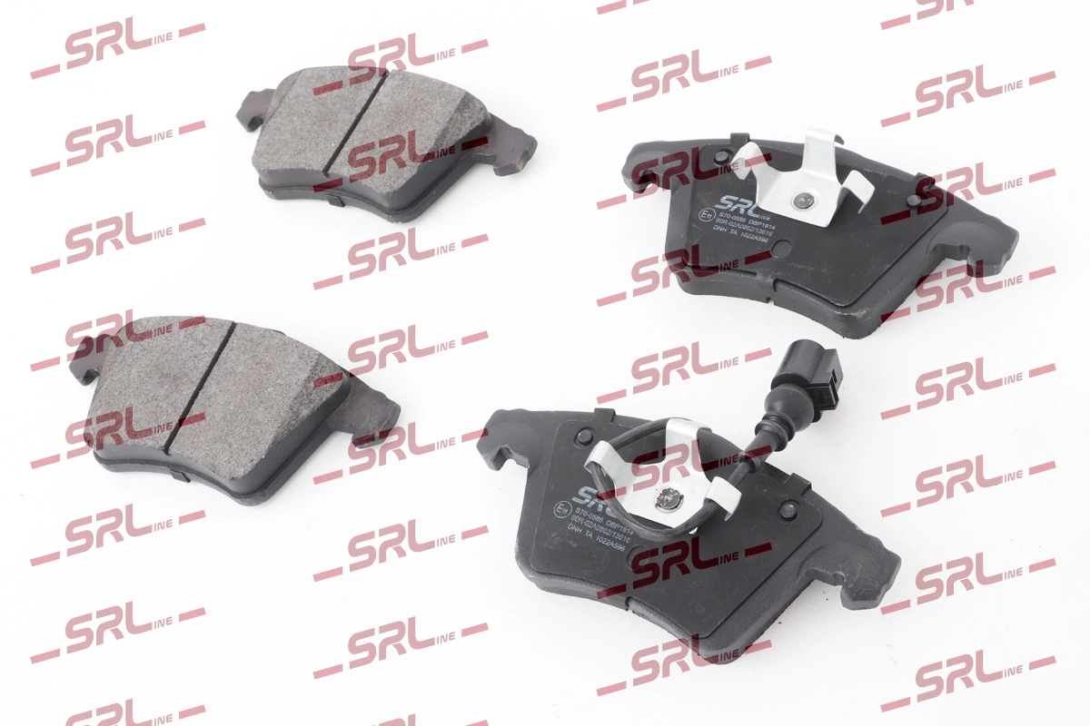 Brake Pad Set, disc brake (S70-0586)