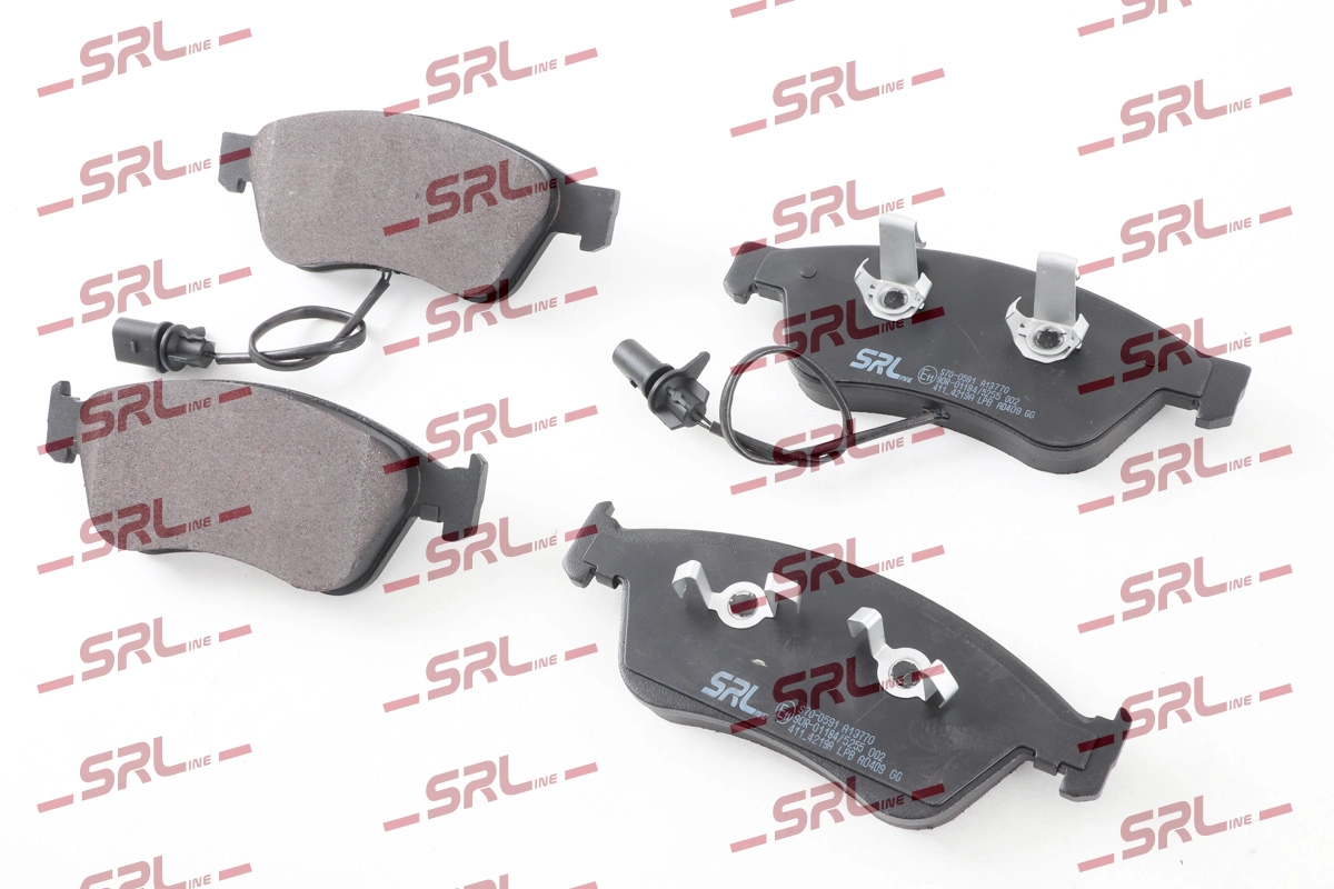 Brake Pad Set, disc brake (S70-0591)