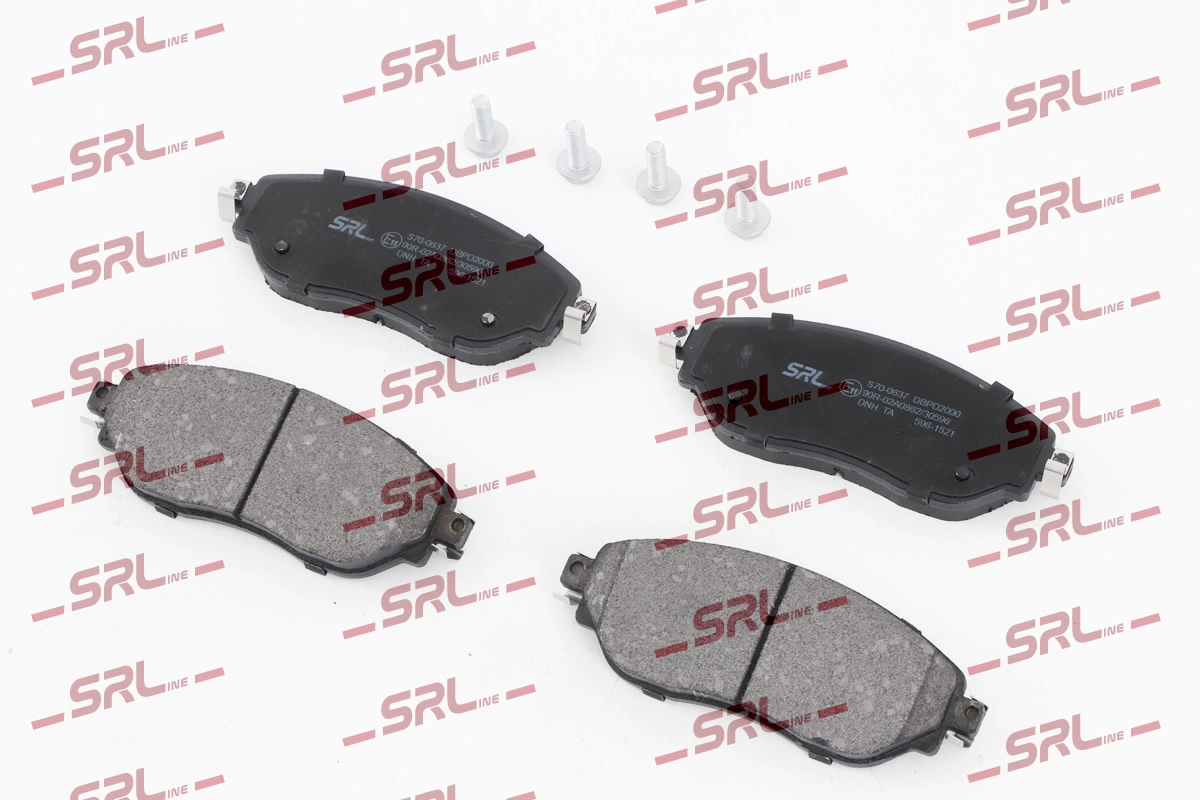 Brake Pad Set, disc brake (S70-0637)