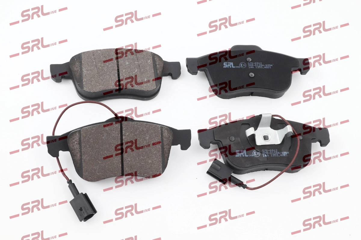 Brake Pad Set, disc brake (S70-0912)