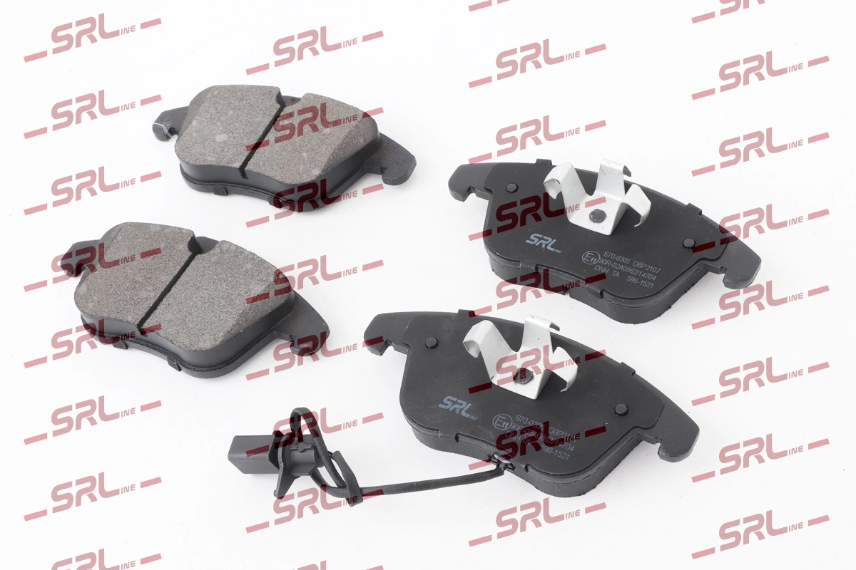 Brake Pad Set, disc brake (S70-0305)