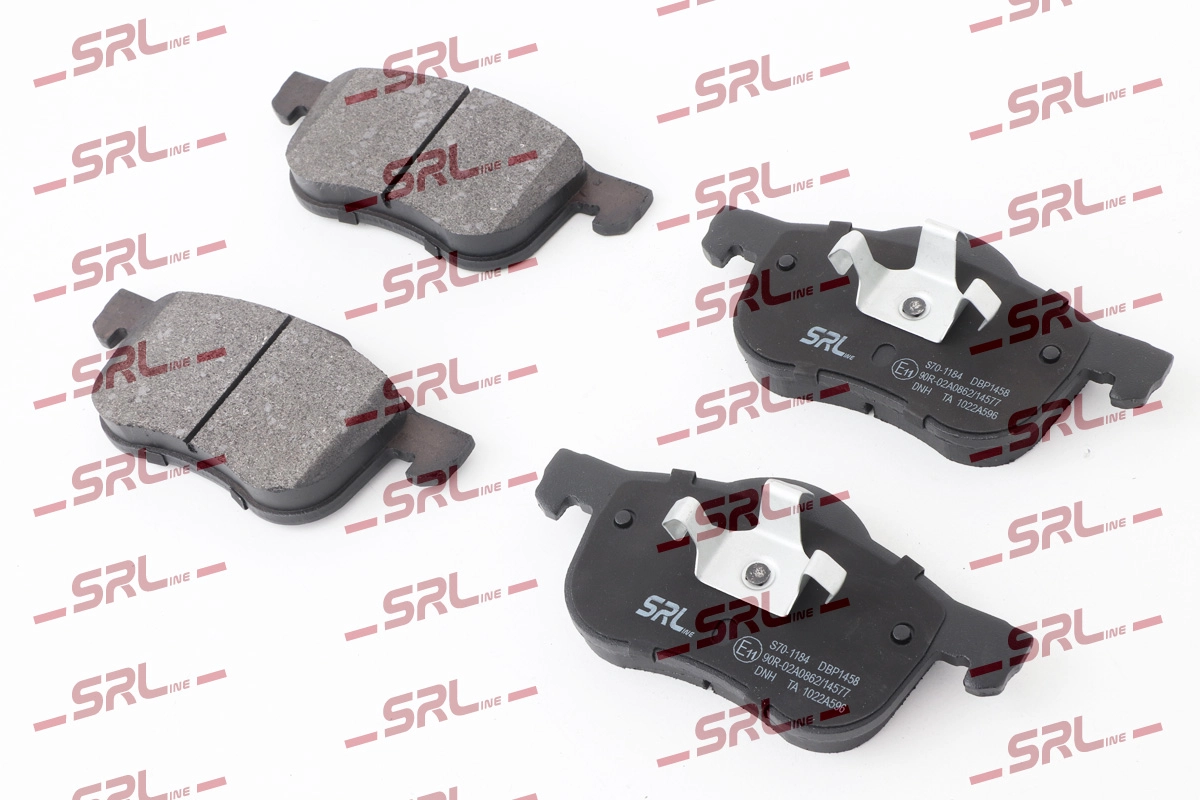 Brake Pad Set, disc brake (S70-1184)