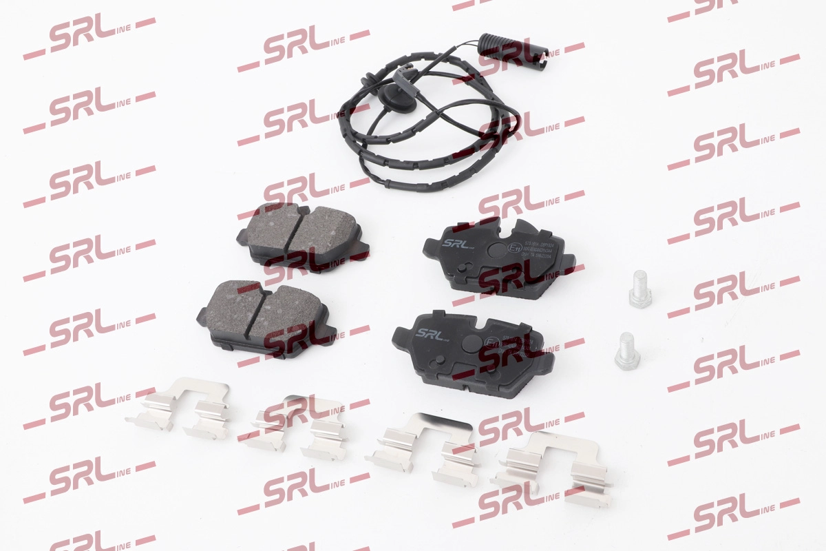 Brake Pad Set, disc brake (S70-1614)