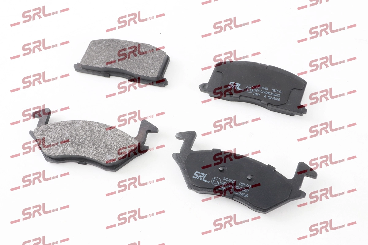 Brake Pad Set, disc brake (S70-0585)