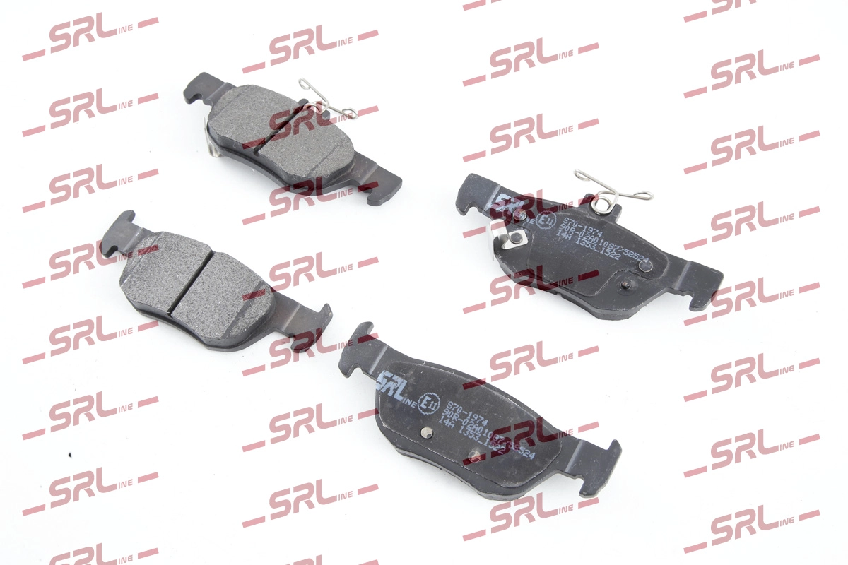 Brake Pad Set, disc brake (S70-1974)