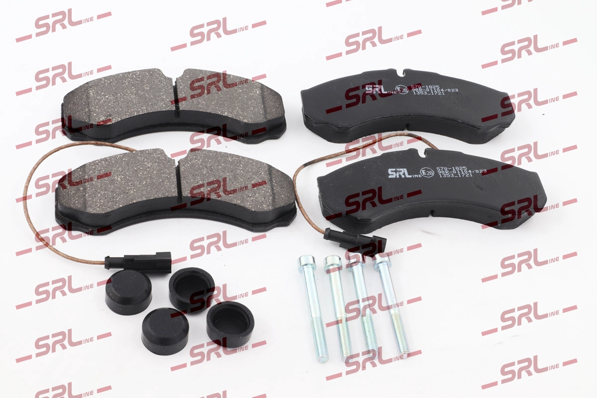 Brake Pad Set, disc brake (S70-1825)