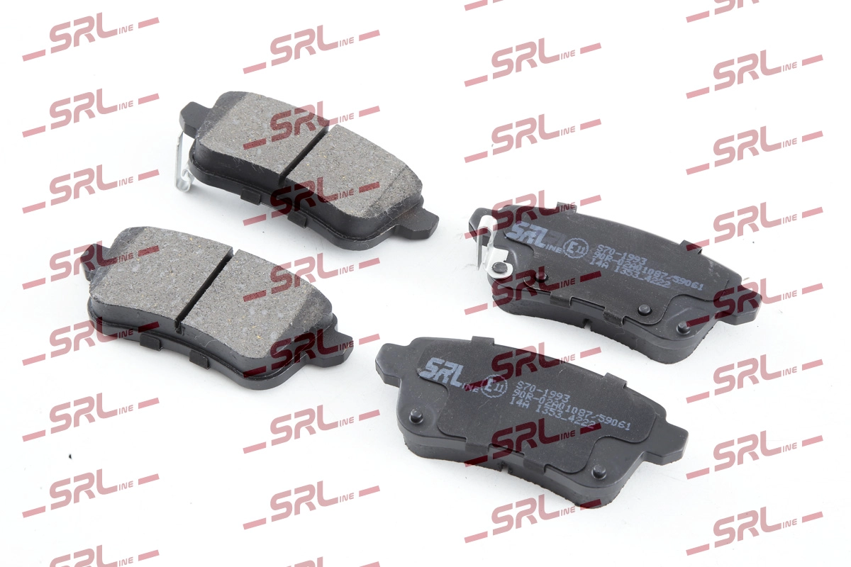 Brake Pad Set, disc brake (S70-1993)