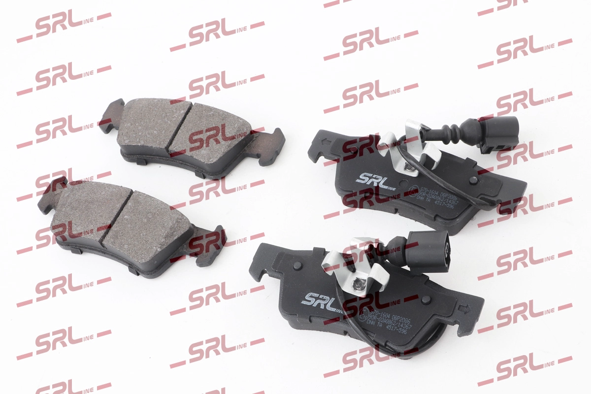 Brake Pad Set, disc brake (S70-1604)