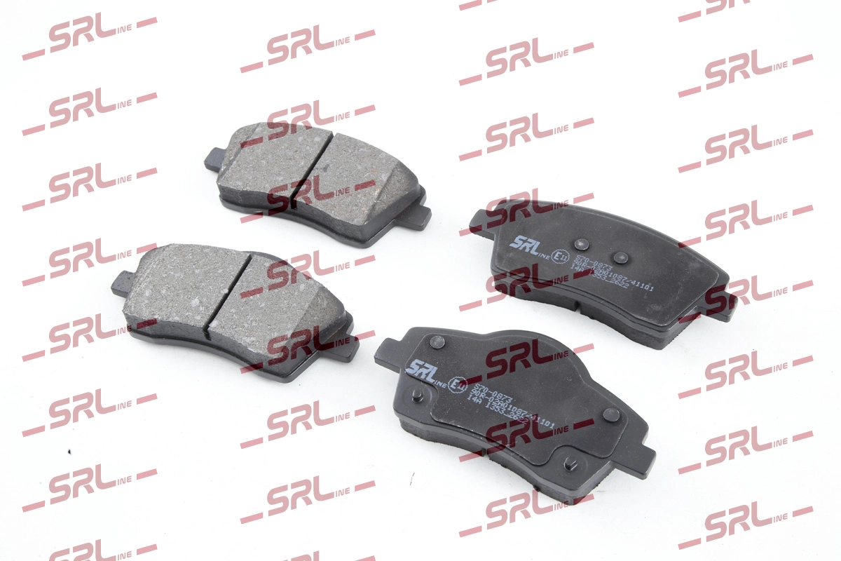 Brake Pad Set, disc brake (S70-0873)