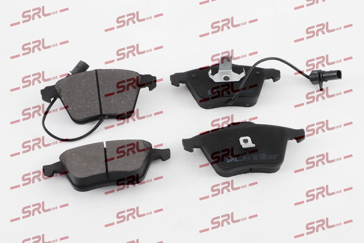 Brake Pad Set, disc brake (S70-0260)