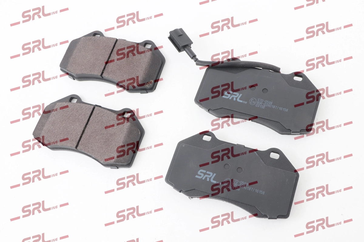 Brake Pad Set, disc brake (S70-0598)
