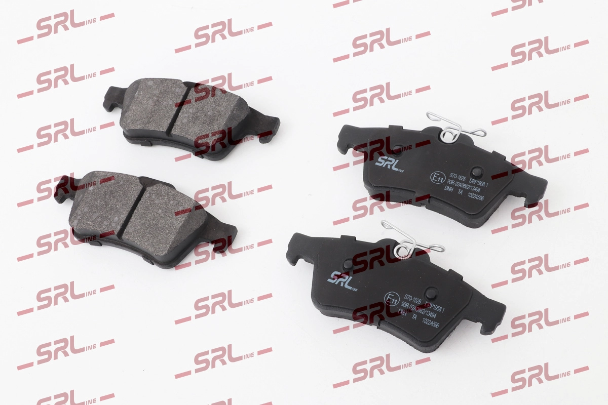 Brake Pad Set, disc brake (S70-1626)