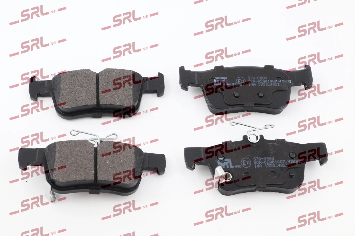 Brake Pad Set, disc brake (S70-0880)