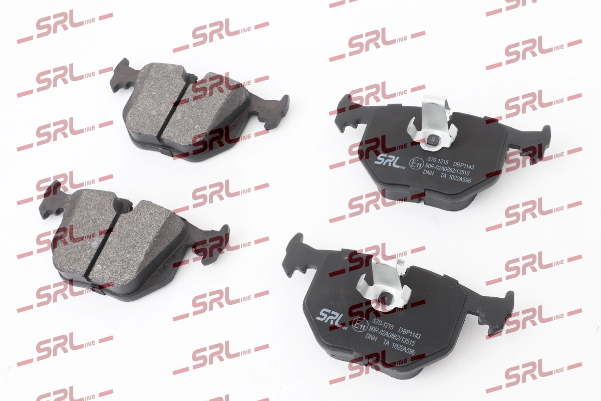 Brake Pad Set, disc brake (S70-1215)