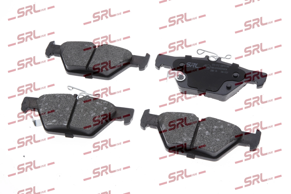 Brake Pad Set, disc brake (S70-1732)