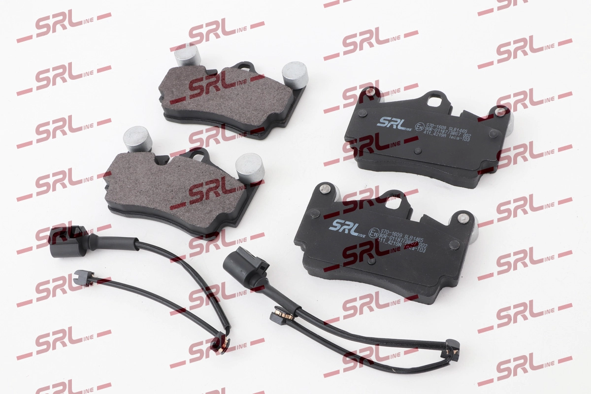Brake Pad Set, disc brake (S70-1609)