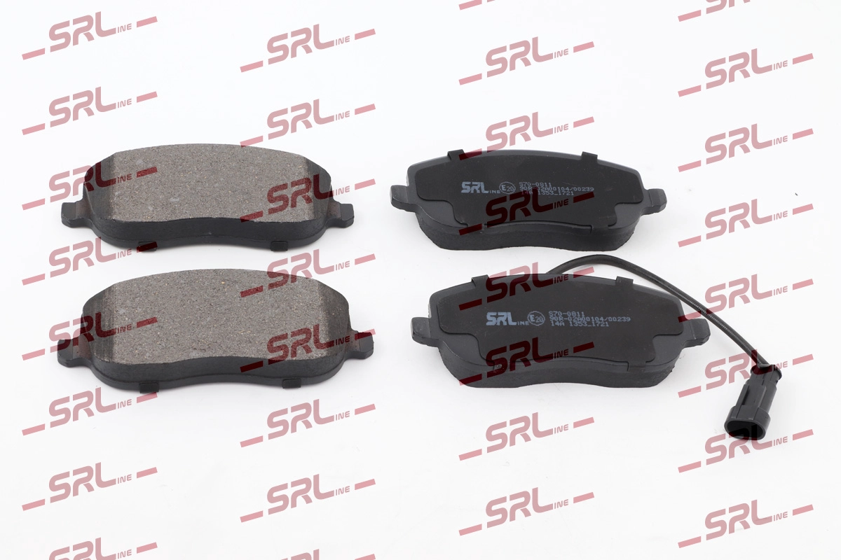 Brake Pad Set, disc brake (S70-0811)