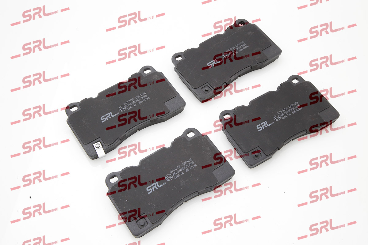 Brake Pad Set, disc brake (S70-0759)