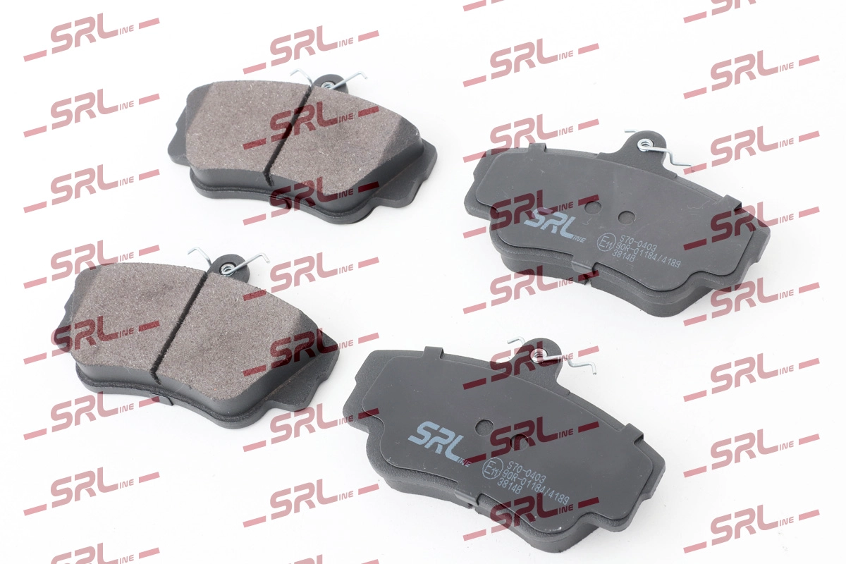 Brake Pad Set, disc brake (S70-0403)