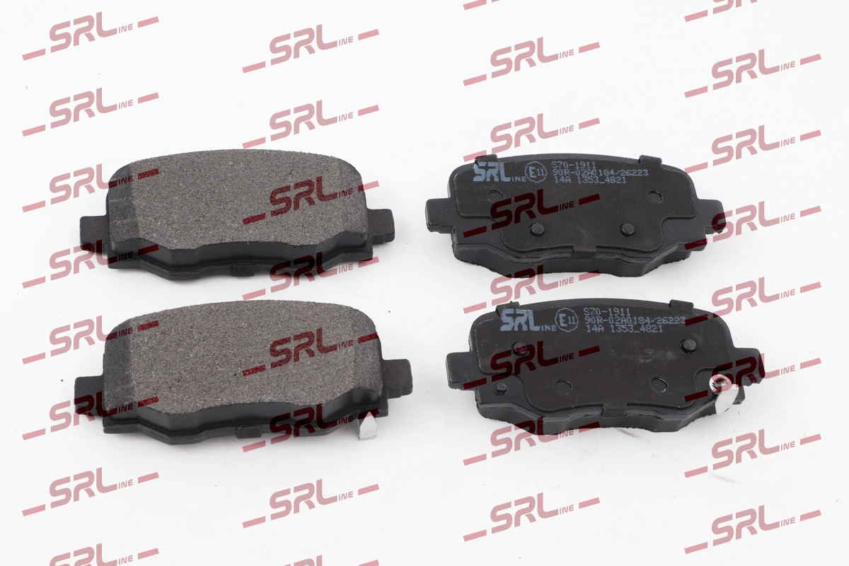 Brake Pad Set, disc brake (S70-1911)