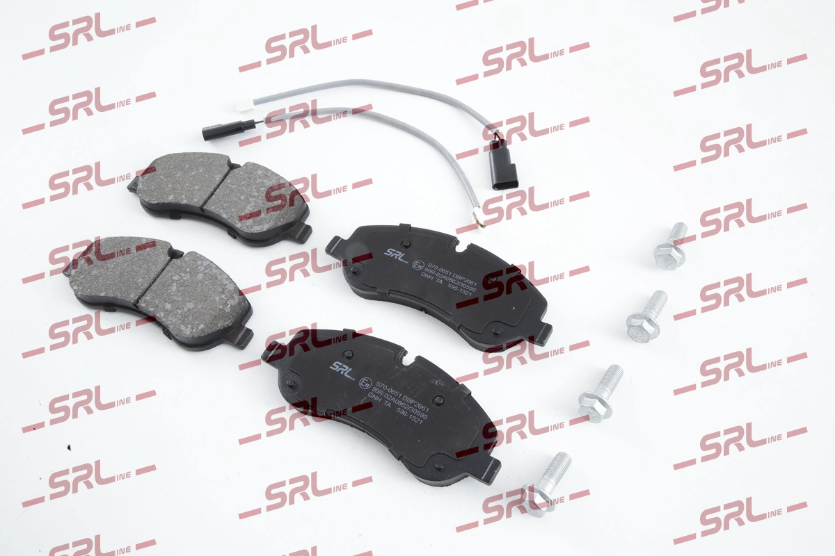 Brake Pad Set, disc brake (S70-0651)