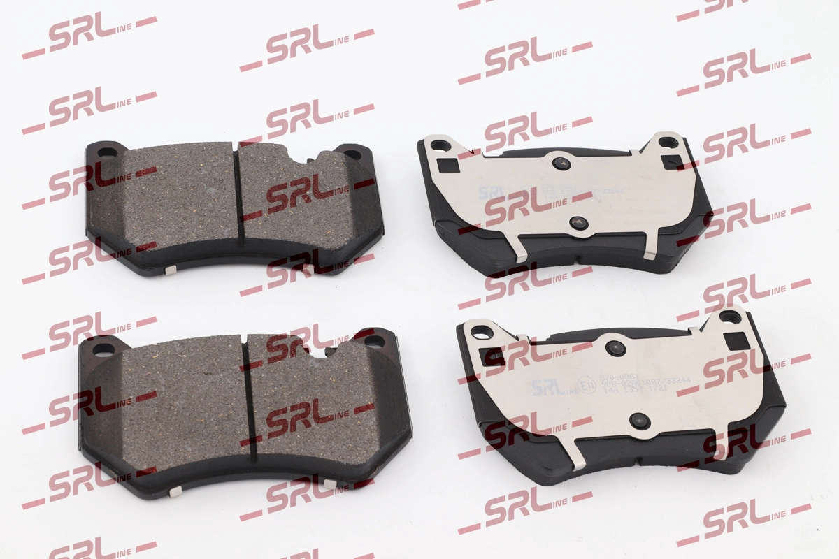 Brake Pad Set, disc brake (S70-0861)