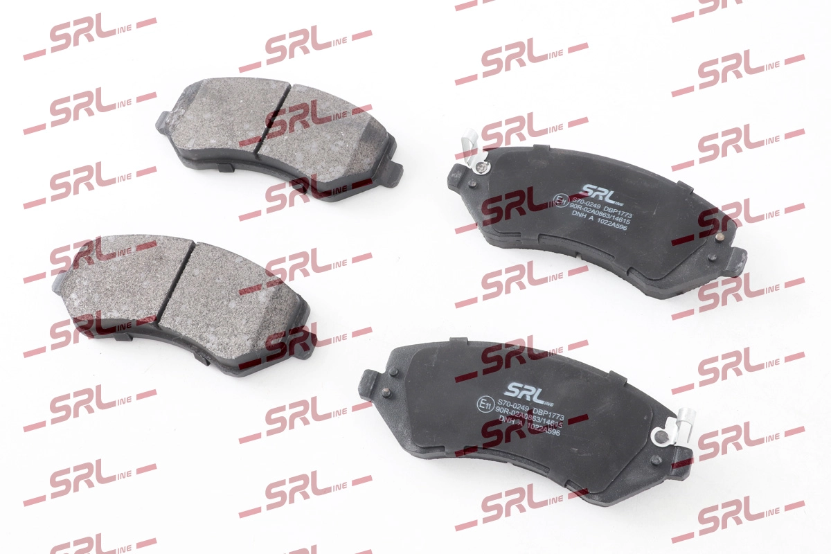 Brake Pad Set, disc brake (S70-0249)