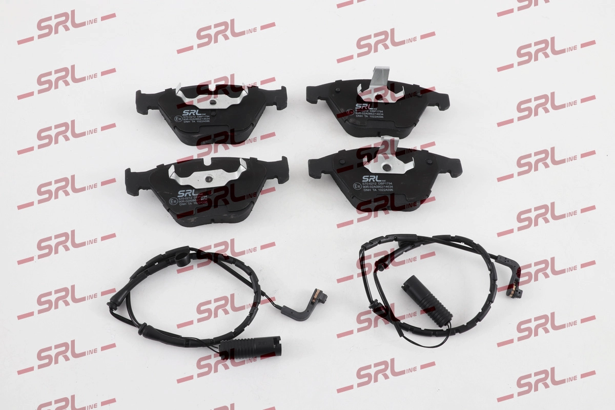 Brake Pad Set, disc brake (S70-0212)