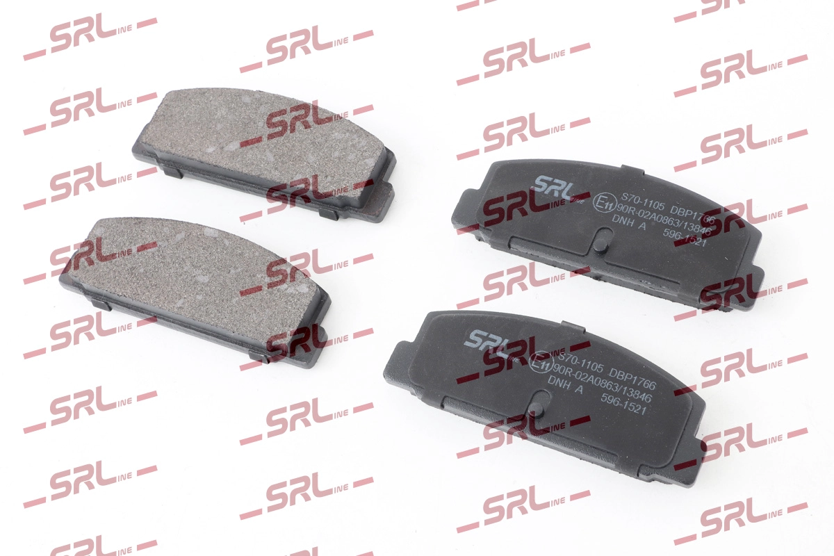 Brake Pad Set, disc brake (S70-1105)